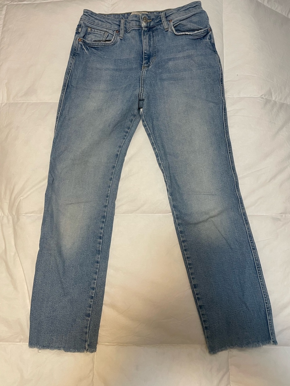 Free People Boyfriend Kean Straight Leg Sz 26